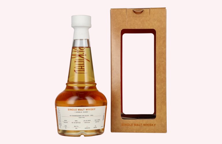 St. Kilian EX CHAMPAGNER VIN CLAIR Single Cask Malt Whisky 58,7% Vol. 0,7l in Geschenkbox