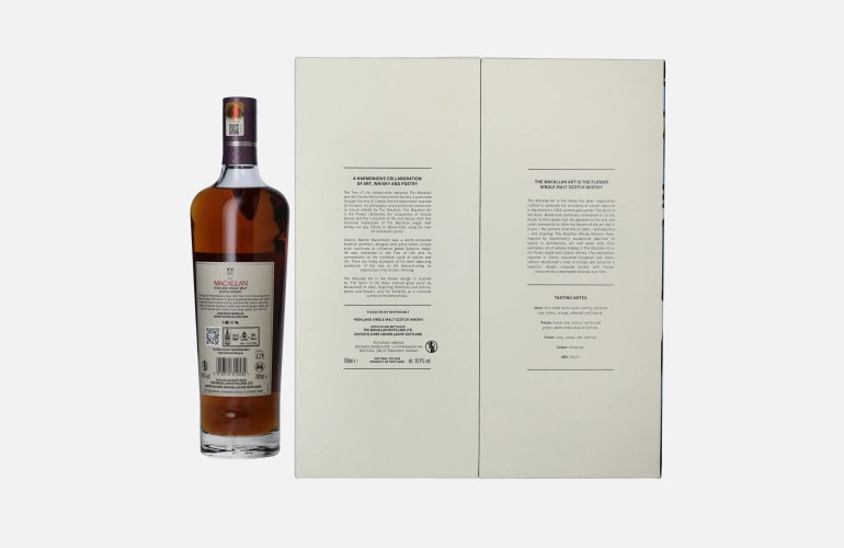 The Macallan ART IS THE FLOWER Highland Single Malt 50,4% Vol. 0,7l in Geschenkbox