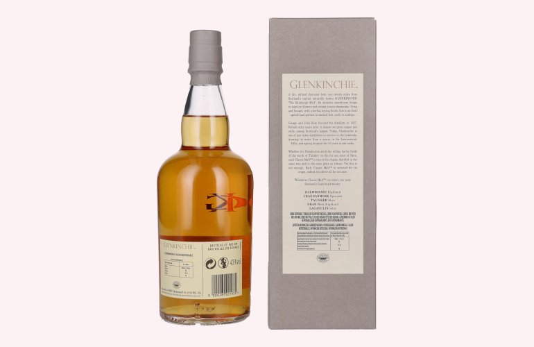 Glenkinchie 12 Years Old Single Malt Scotch Whisky 43% Vol. 0,7l in Geschenkbox