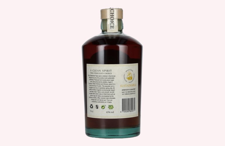 Ron Sostenible 8 Years Old Triple Cask Rum 43% Vol. 0,7l