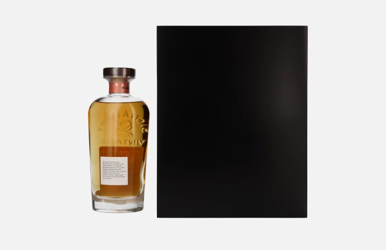 Signatory Vintage NORTH PORT BRECHIN 36 Years Old 30th ANNIVERSARY 1981 57,2% Vol. 0,7l in Holzkiste met 2 Bril