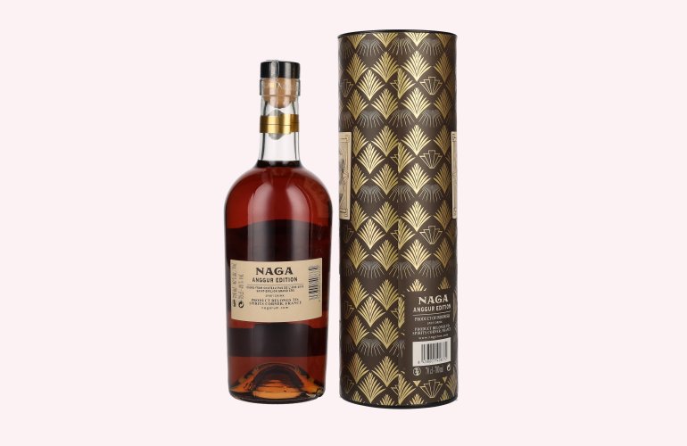 Naga Batavia Arrack Red Wine Cask Finish ANGGUR EDITION 40% Vol. 0,7l in geschenkverpakking