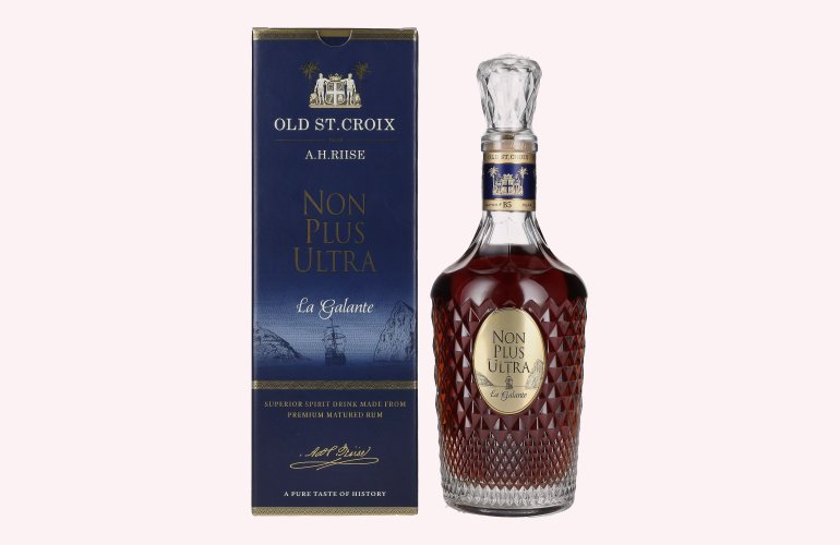 Old St. Croix A.H. Riise NON PLUS ULTRA La Galante 43,4% Vol. 0,7l in Giftbox