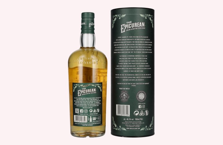 Douglas Laing THE EPICUREAN Lowland Blended Malt 46,2% Vol. 0,7l in Geschenkbox