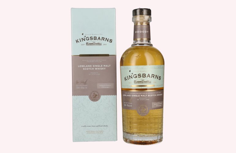 Kingsbarns DOOCOT Lowland Single Malt Scotch Whisky 46% Vol. 0,7l in geschenkverpakking