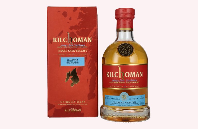 Kilchoman 11 Years Old Islay Single Cask Release 2024 55,5% Vol. 0,7l in Giftbox