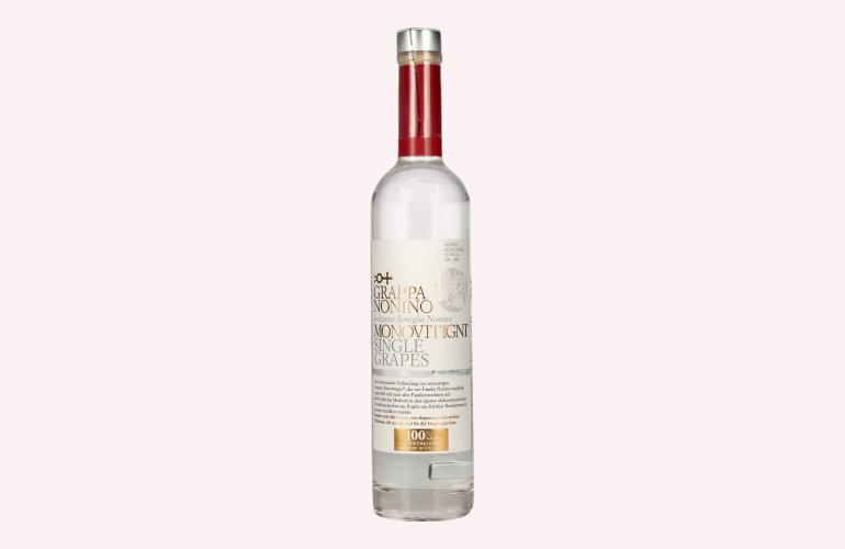 Nonino Grappa Monovitigni Single Grapes 40% Vol. 0,5l