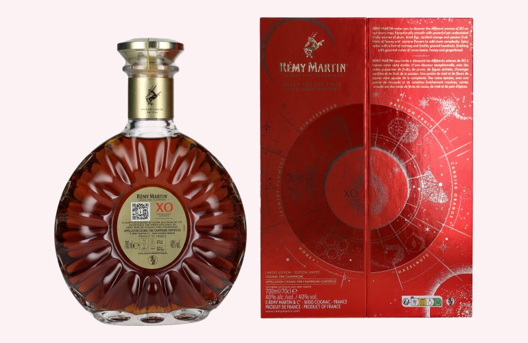 Rémy Martin XO Cognac Fine Champagne End of the Year Limited Edition 40% Vol. 0,7l in Giftbox