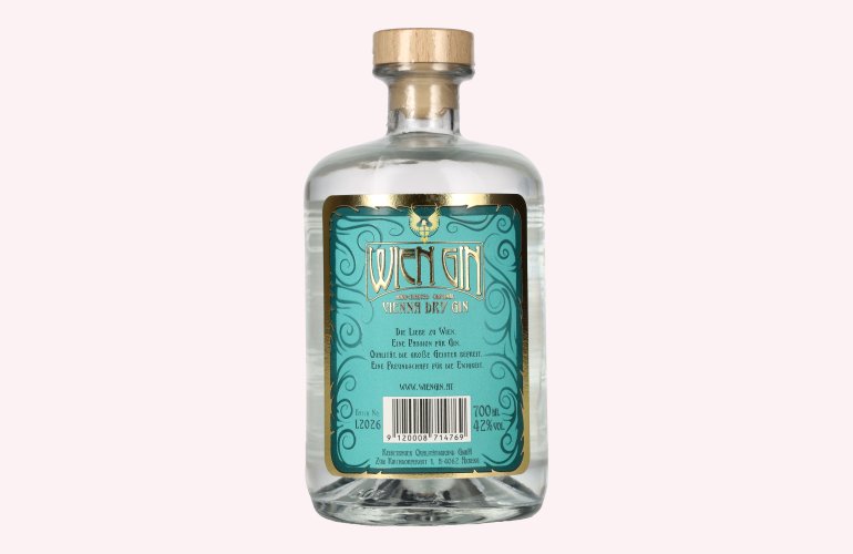 Wien Gin Vienna Dry Gin 42% Vol. 0,7l