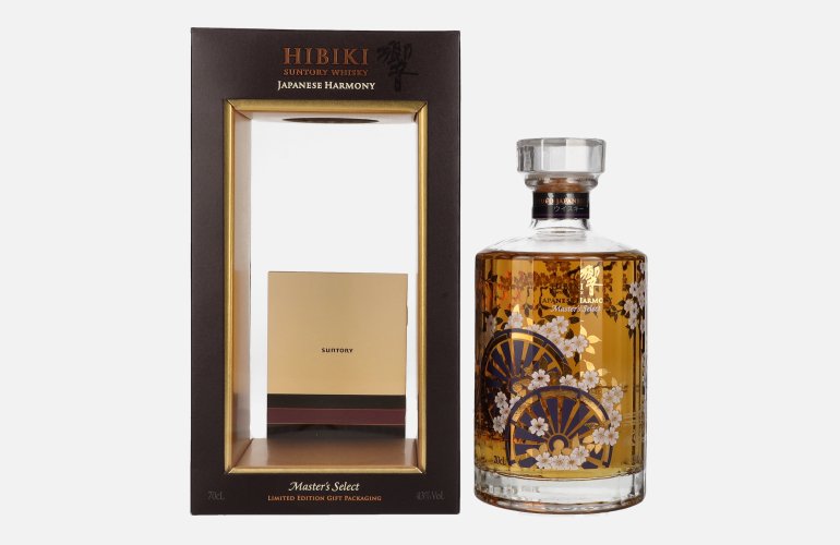 Suntory Hibiki Japanese Harmony Master's Select Japanese Blended Whisky Limited Edition 43% Vol. 0,7l en boîte cadeau