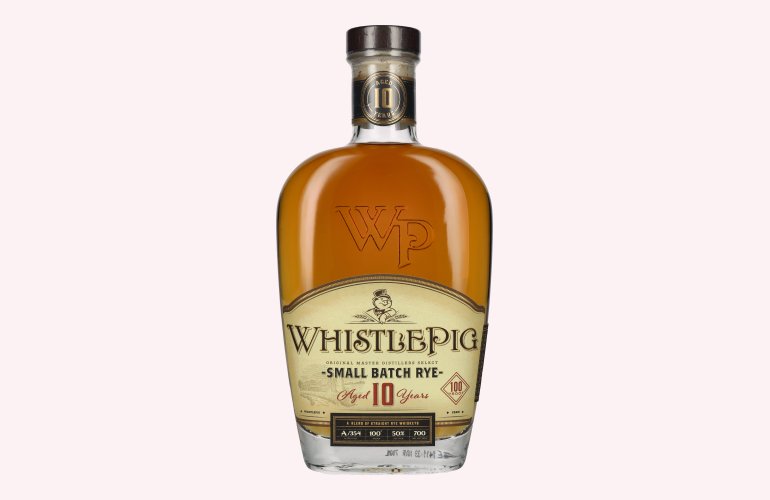 WhistlePig 10 Years Old SMALL BATCH Rye Whiskey 50% Vol. 0,7l