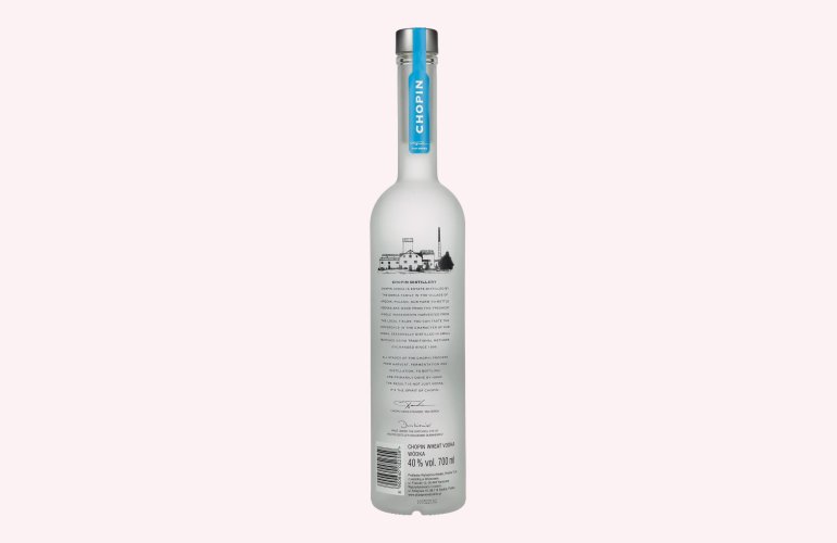 Chopin Wheat Vodka 40% Vol. 0,7l