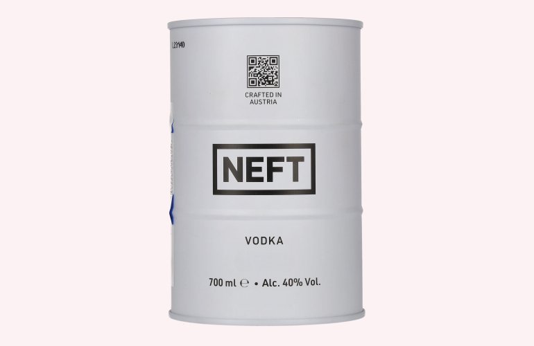 NEFT Vodka White Barrel 40% Vol. 0,7l Pfand