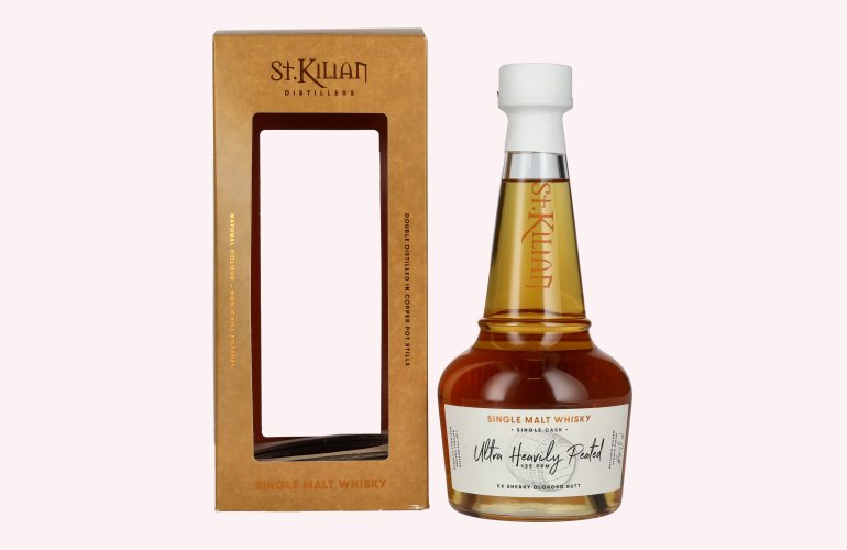 St. Kilian ULTRA HEAVILY PEATED Single Malt Whisky 59,7% Vol. 0,7l in Giftbox