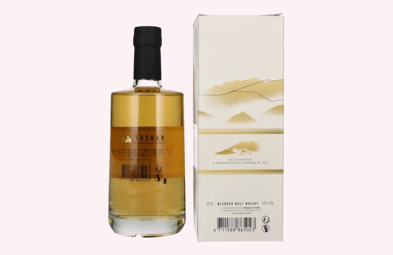 Yushan Blended Malt Whisky 40% Vol. 0,5l in Giftbox