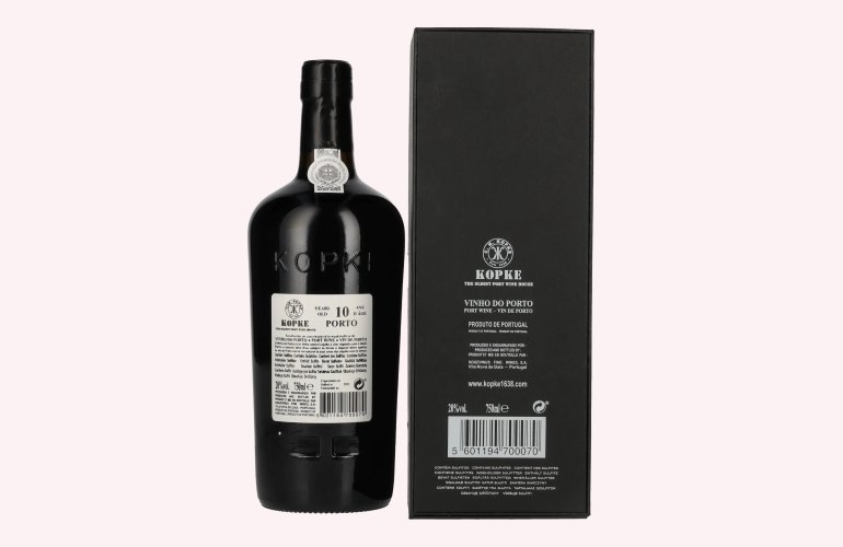 Kopke 10 Years Old TAWNY Porto 20% Vol. 0,75l in geschenkverpakking