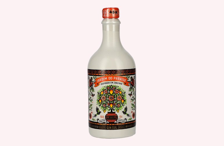 Gin Sul Jardim do Paraíso Zanzibar Dry Gin Limited Edition 2025 45% Vol. 0,5l