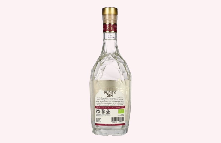 Purity 34 CRAFT NORDIC OLD TOM Organic Gin 43% Vol. 0,7l