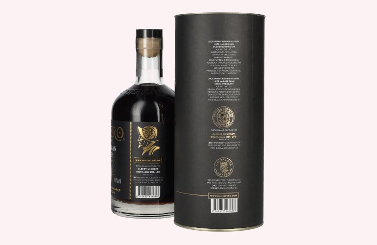 Ron Espero Coffee & Rum Liqueur 40% Vol. 0,7l in Geschenkbox