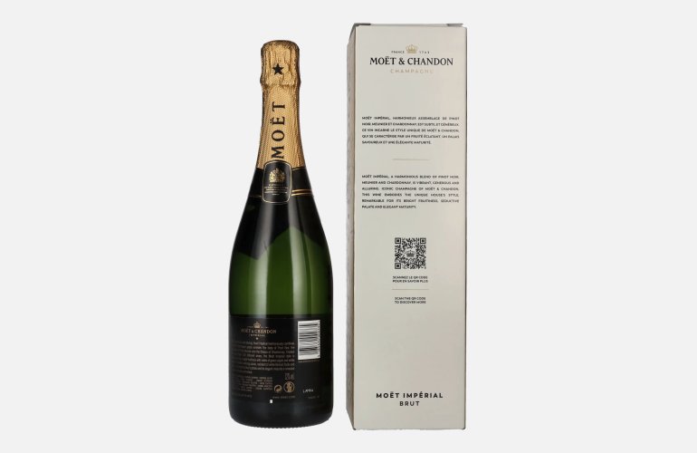 Moët & Chandon Champagne IMPÉRIAL Brut Milestones 12% Vol. 0,75l in Geschenkbox