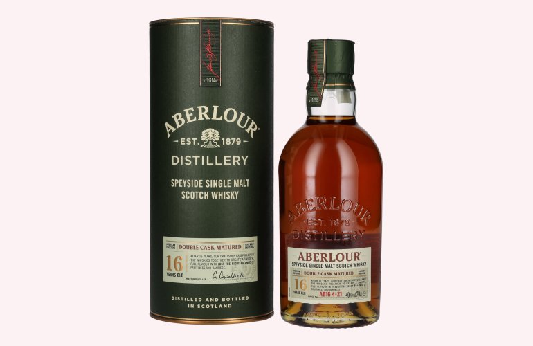 Aberlour 16 Years Old DOUBLE CASK MATURED 40% Vol. 0,7l in geschenkverpakking