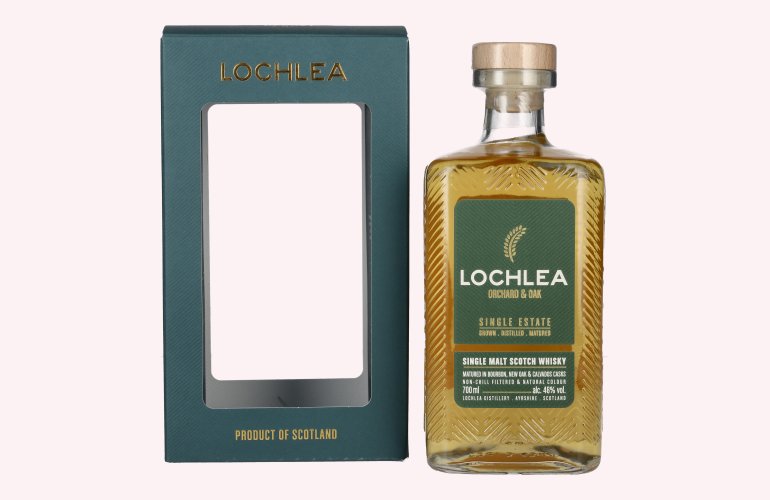 Lochlea ORCHARD & OAK Single Estate Single Malt Scotch Whisky 46% Vol. 0,7l in Giftbox
