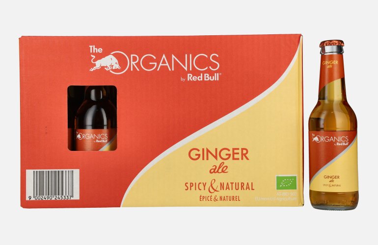 Red Bull Organics by Red Bull GINGER ale 24x0,25l