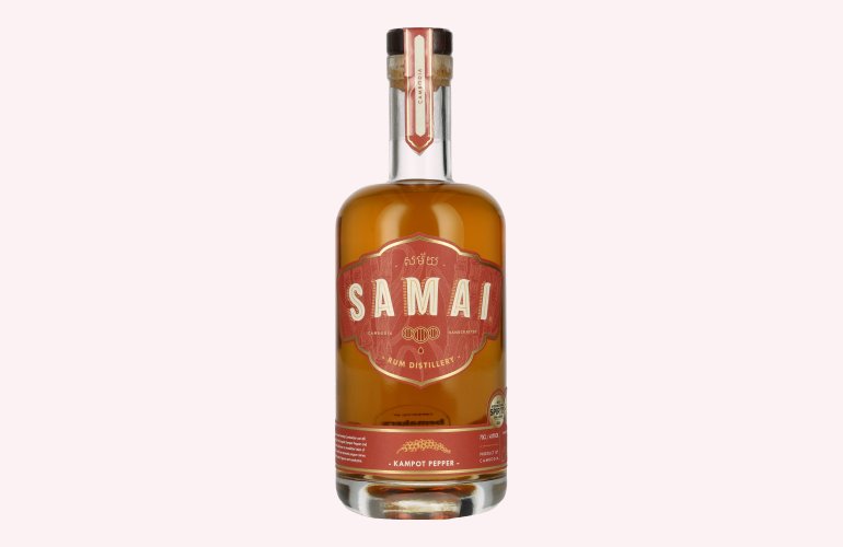 Samai Kampot Pepper Spiced Rum 41% Vol. 0,7l