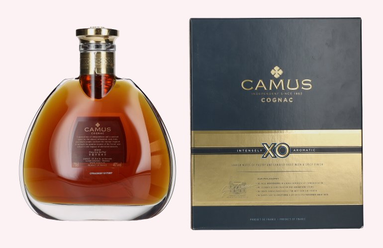 Camus XO Intensely Aromatic Cognac 40% Vol. 0,7l in geschenkverpakking