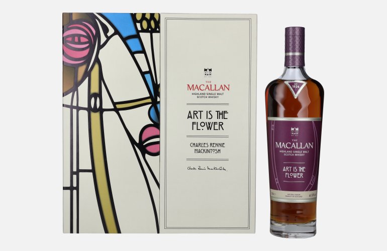 The Macallan ART IS THE FLOWER Highland Single Malt 50,4% Vol. 0,7l in Giftbox