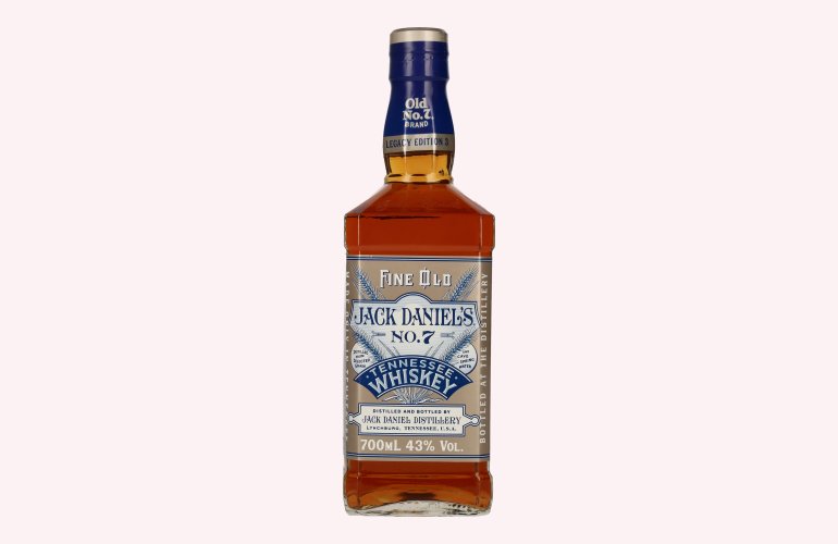 Jack Daniel's Sour Mash Tennessee Whiskey LEGACY EDITION No. 3 - GREY DESIGN 43% Vol. 0,7l