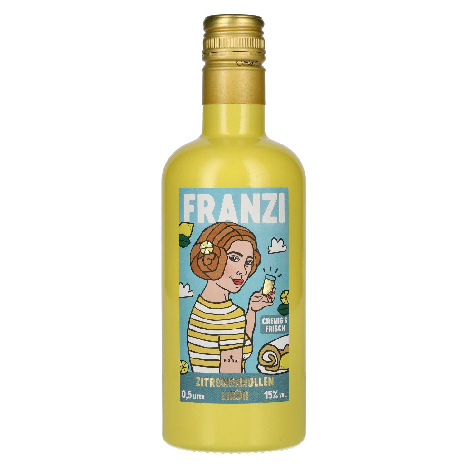 Franzi Zitronenrollen Likör 15% Vol. 0,5l