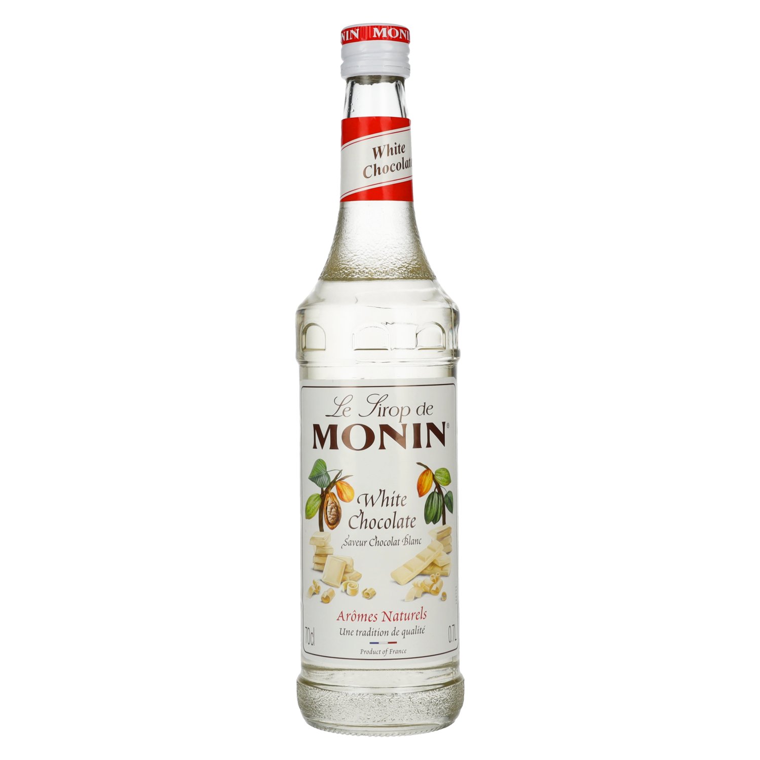 Le Sirop de Monin WEISSE SCHOKOLADE 0,7l