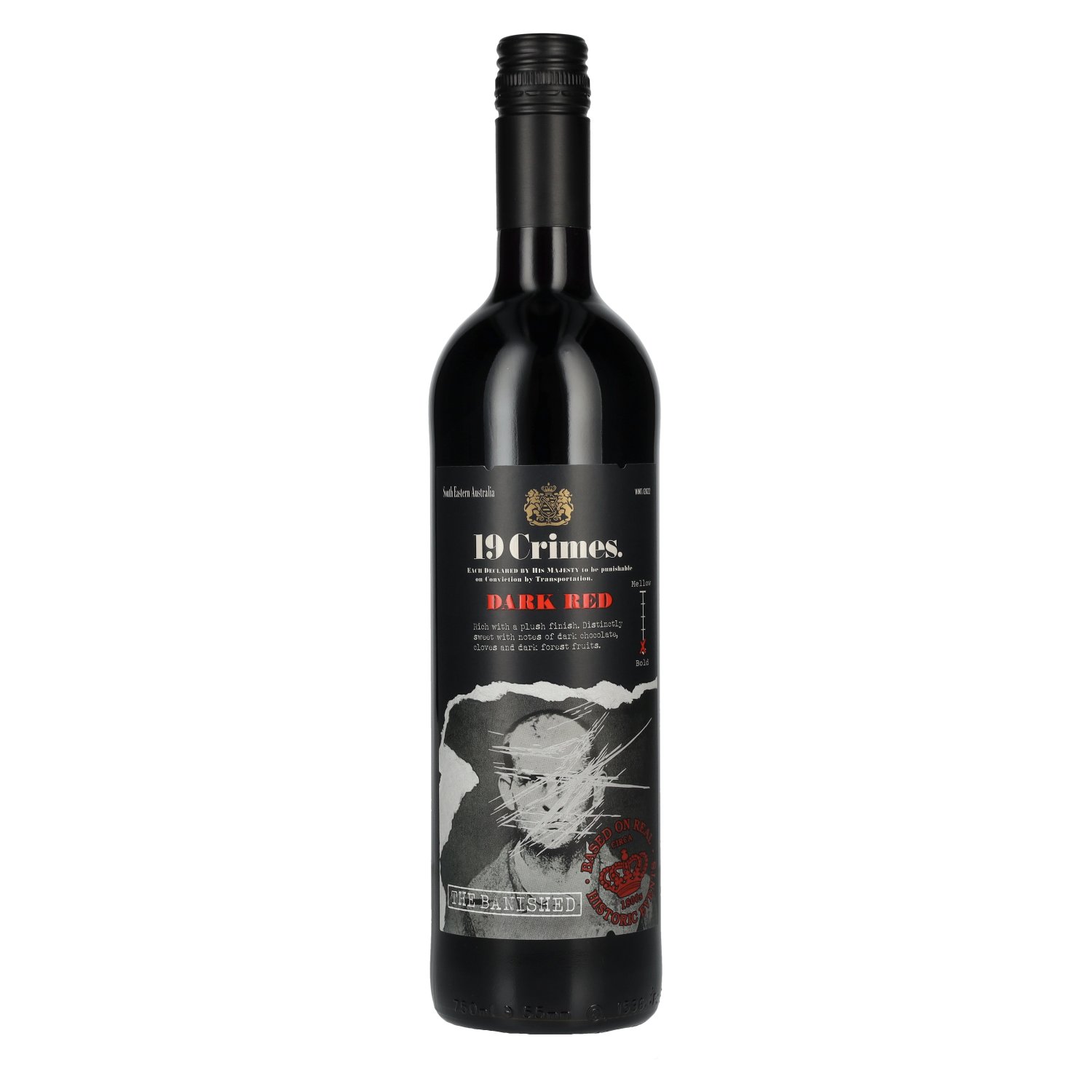 19 Crimes The Banished Dark Red 13,5% Vol. 0,75l