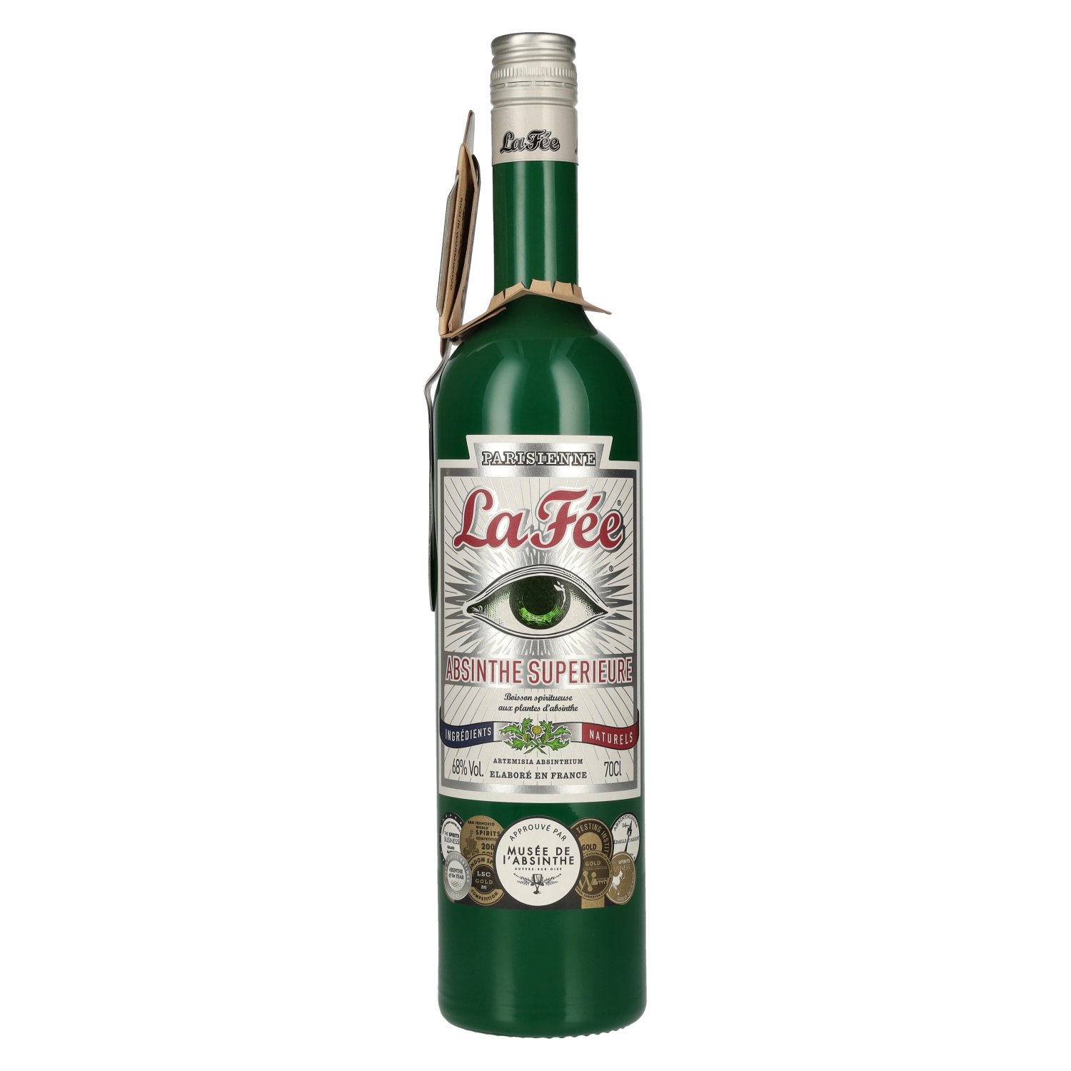 La Fée Absinthe Parisienne 68% Vol. 0,7l mit Absinthlöffel