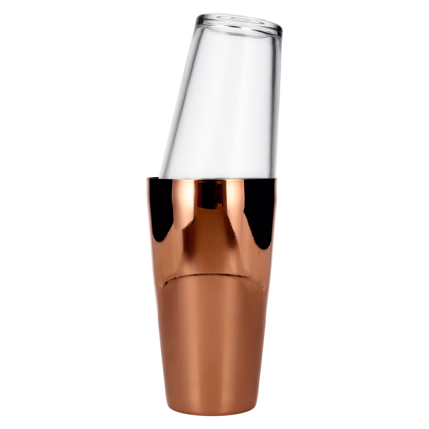 APS Boston Shaker Kupfer 2-teilig mit Glas