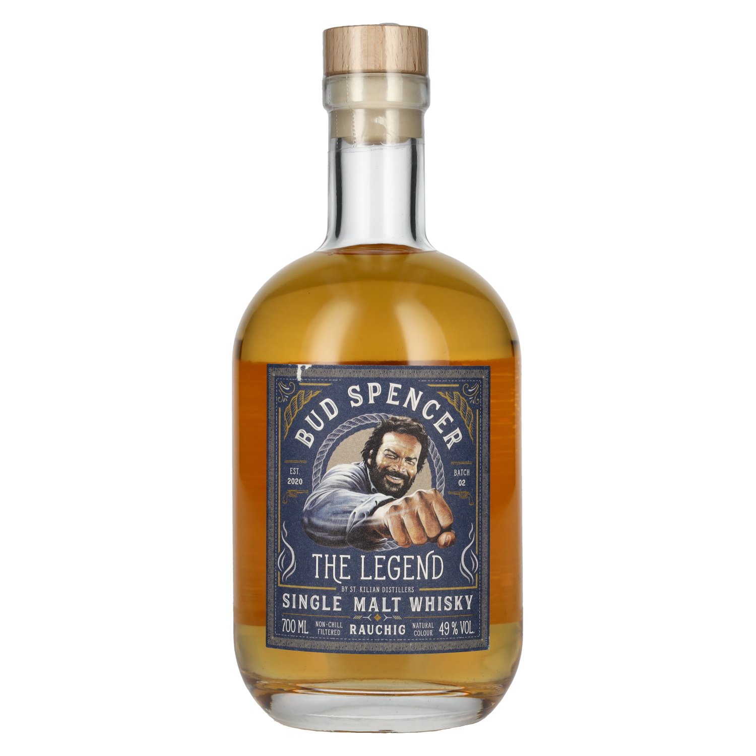 Bud Spencer THE LEGEND Single Malt RAUCHIG 49% Vol. 0,7l