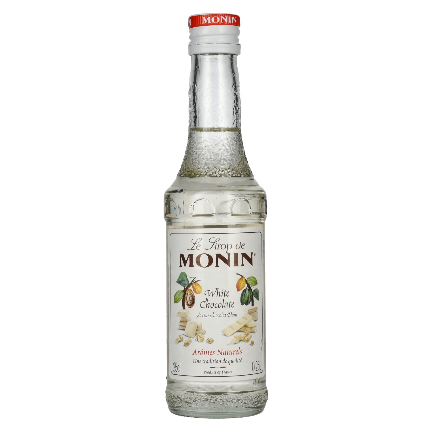 Le Sirop de Monin WEIßE SCHOKOLADE 0,25l