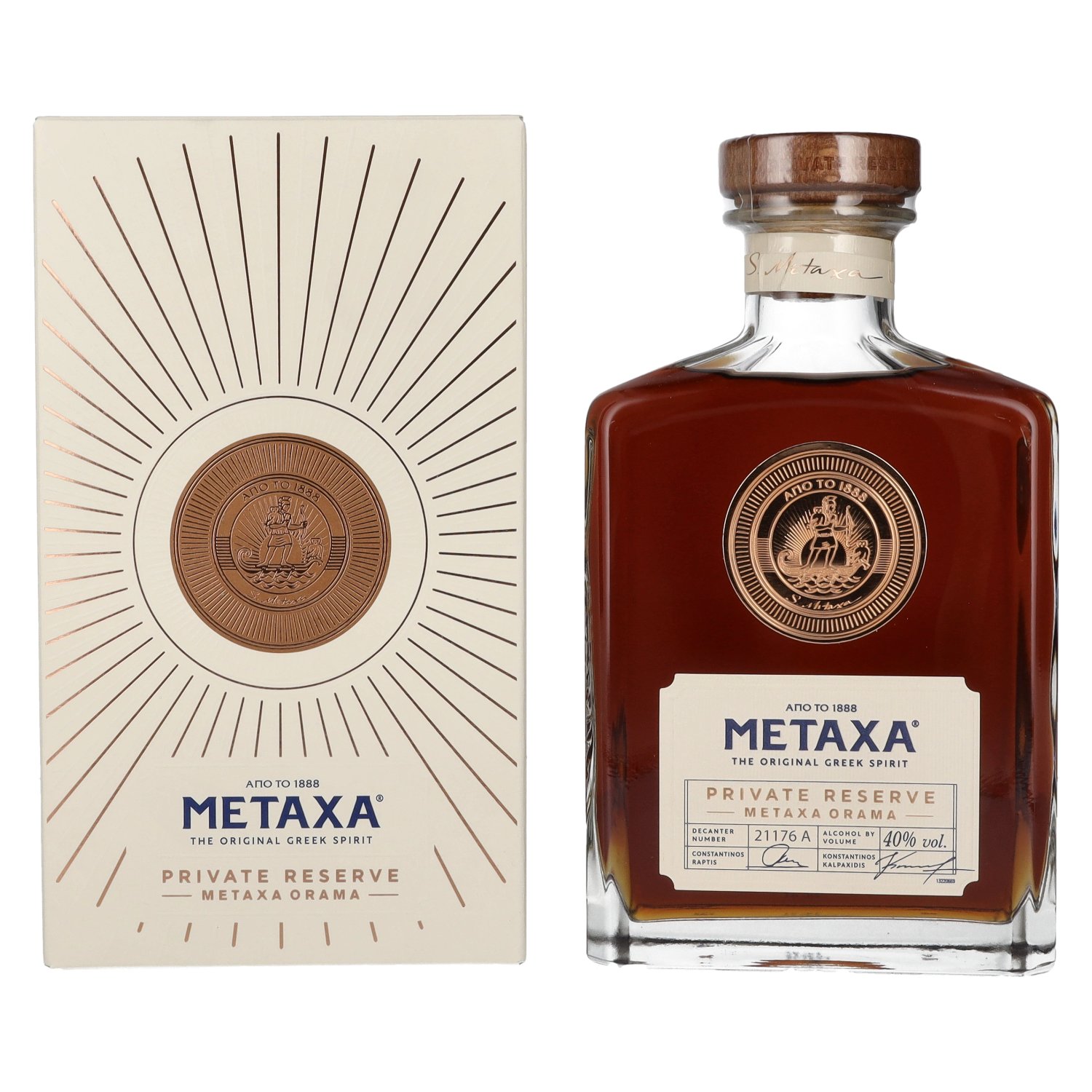 Metaxa Private RESERVE 40% Vol. 0,7l in Geschenkbox