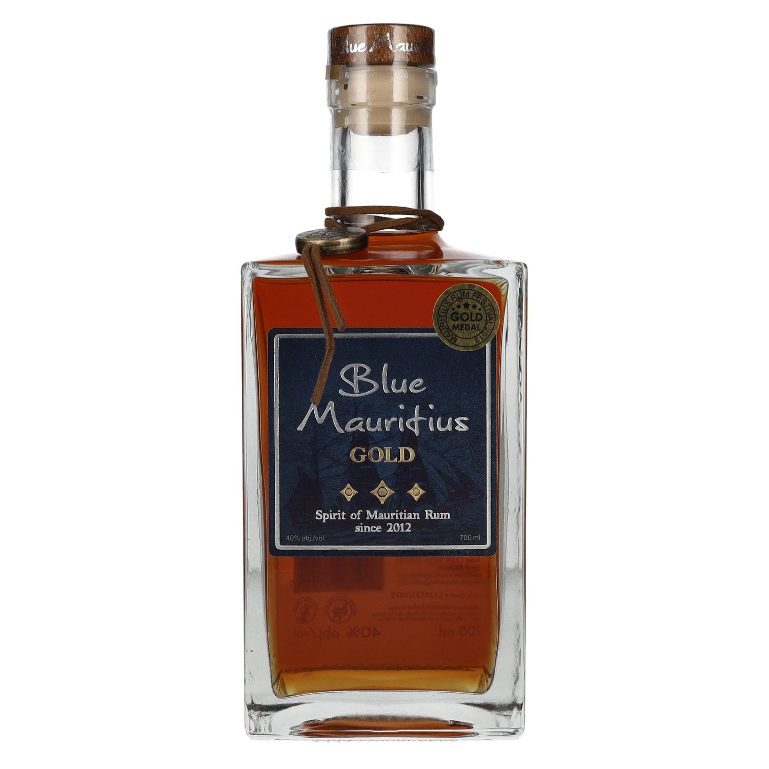 Blue Mauritius Gold 40% Vol. 0,7l