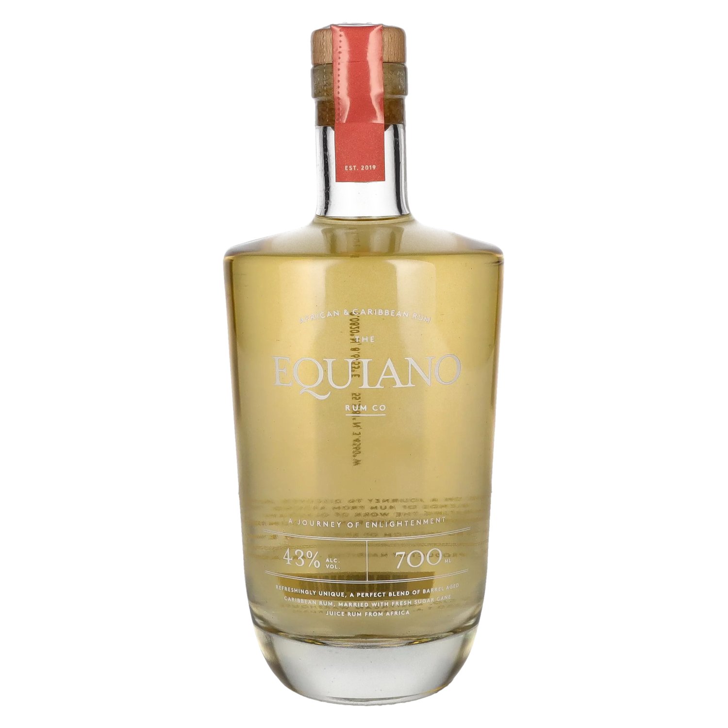 The Equiano Light Rum Co 43% Vol. 0,7l