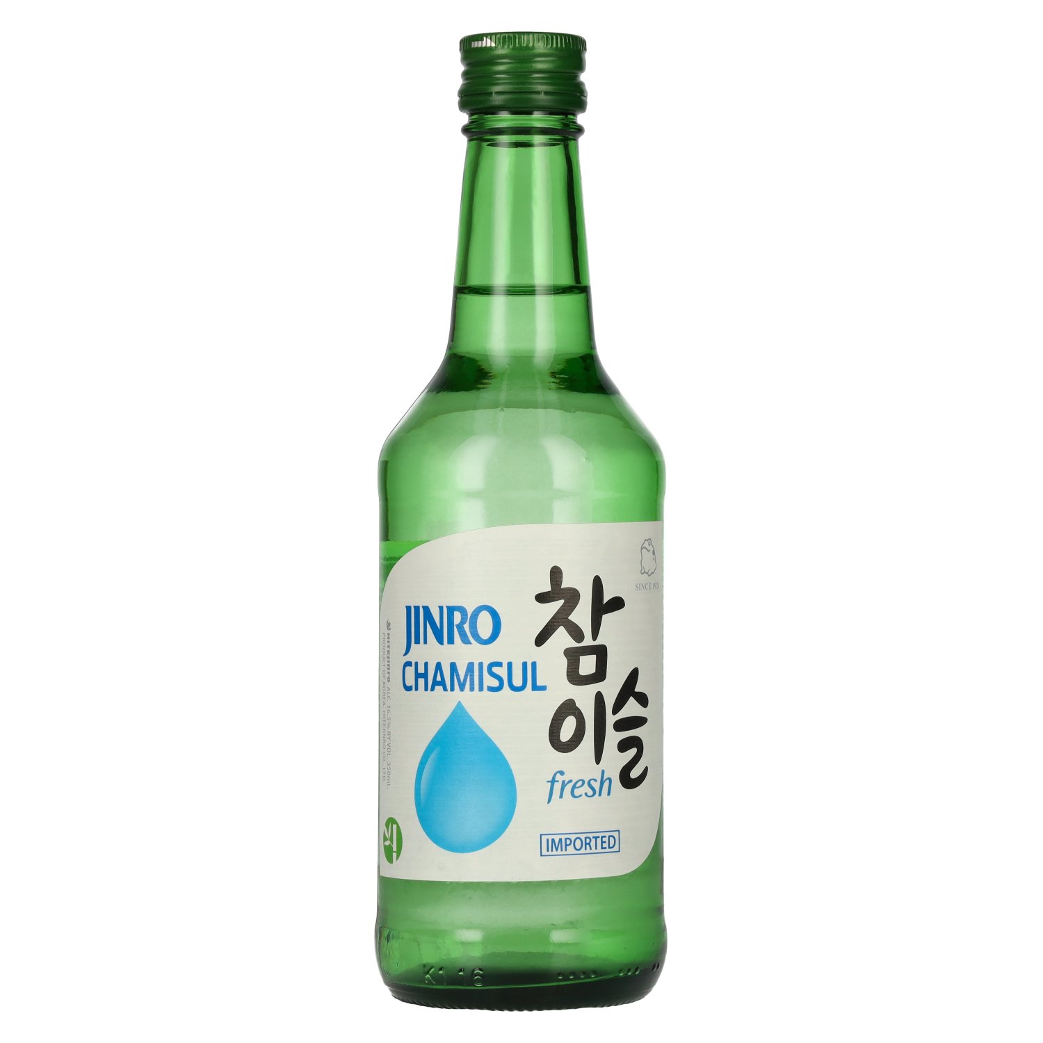 Jinro Chamisul Original 16,5% Vol. 0,35l