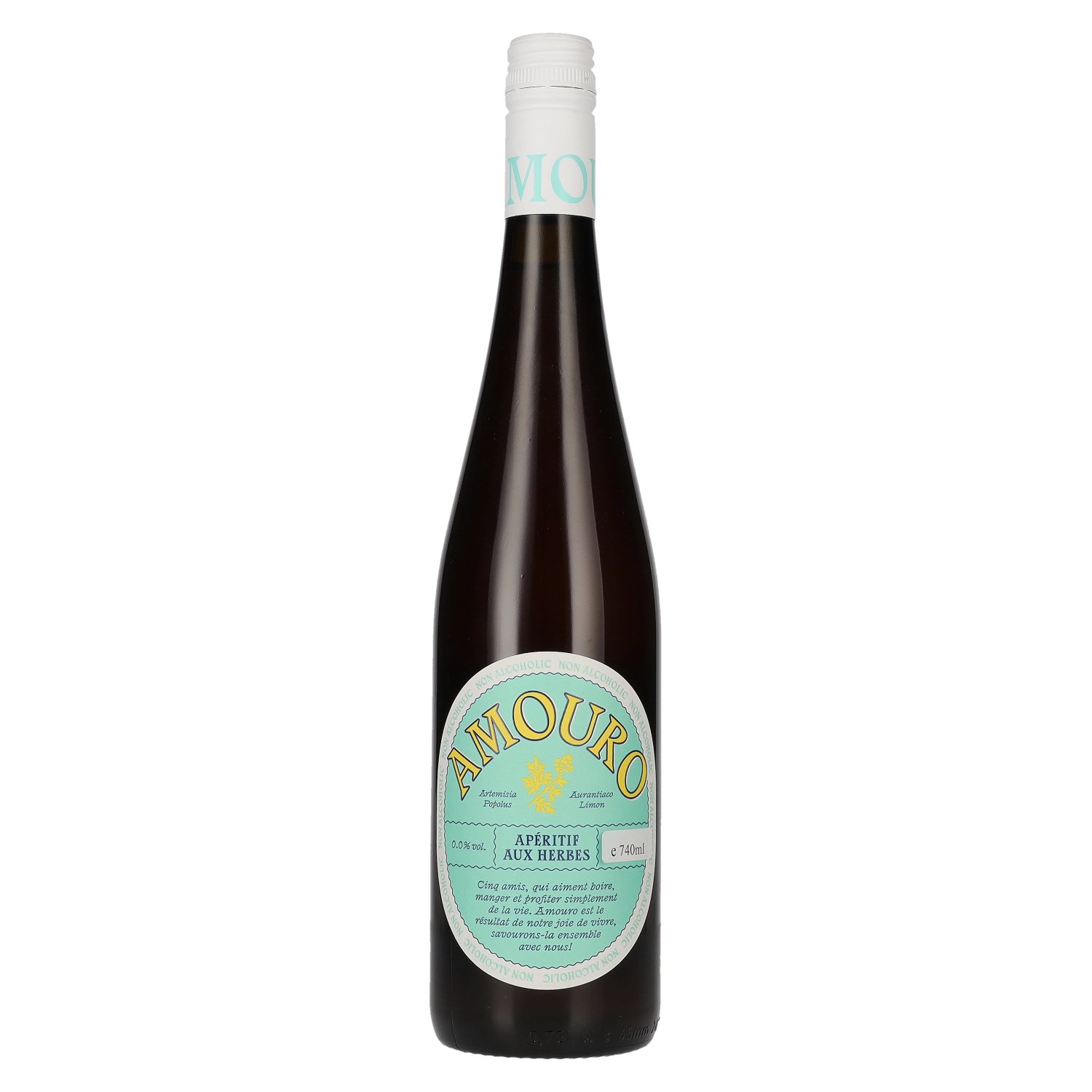 AMOURO Apéritif aux herbes Alkoholfrei 0,74l