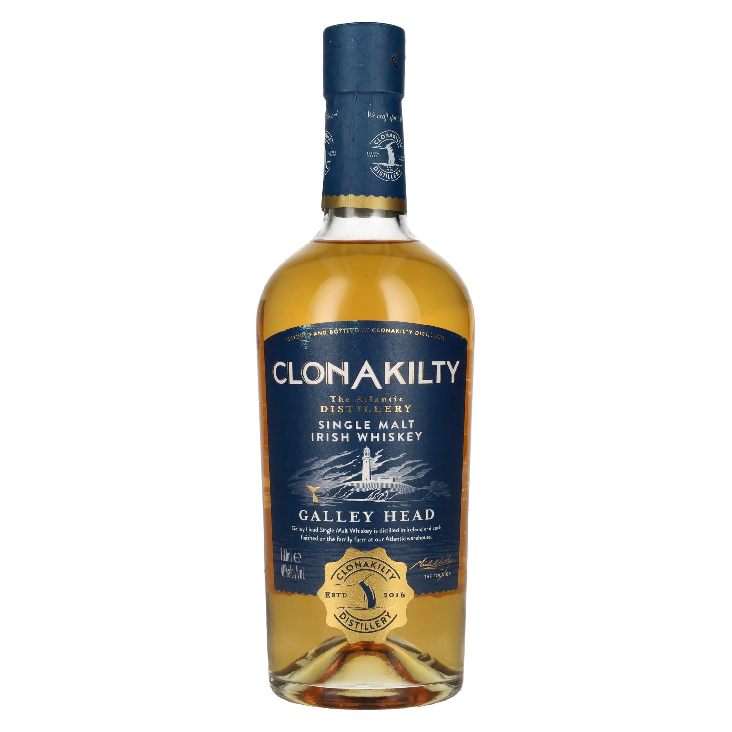 Clonakilty GALLEY HEAD Single Malt Irish Whiskey 40% Vol. 0,7l