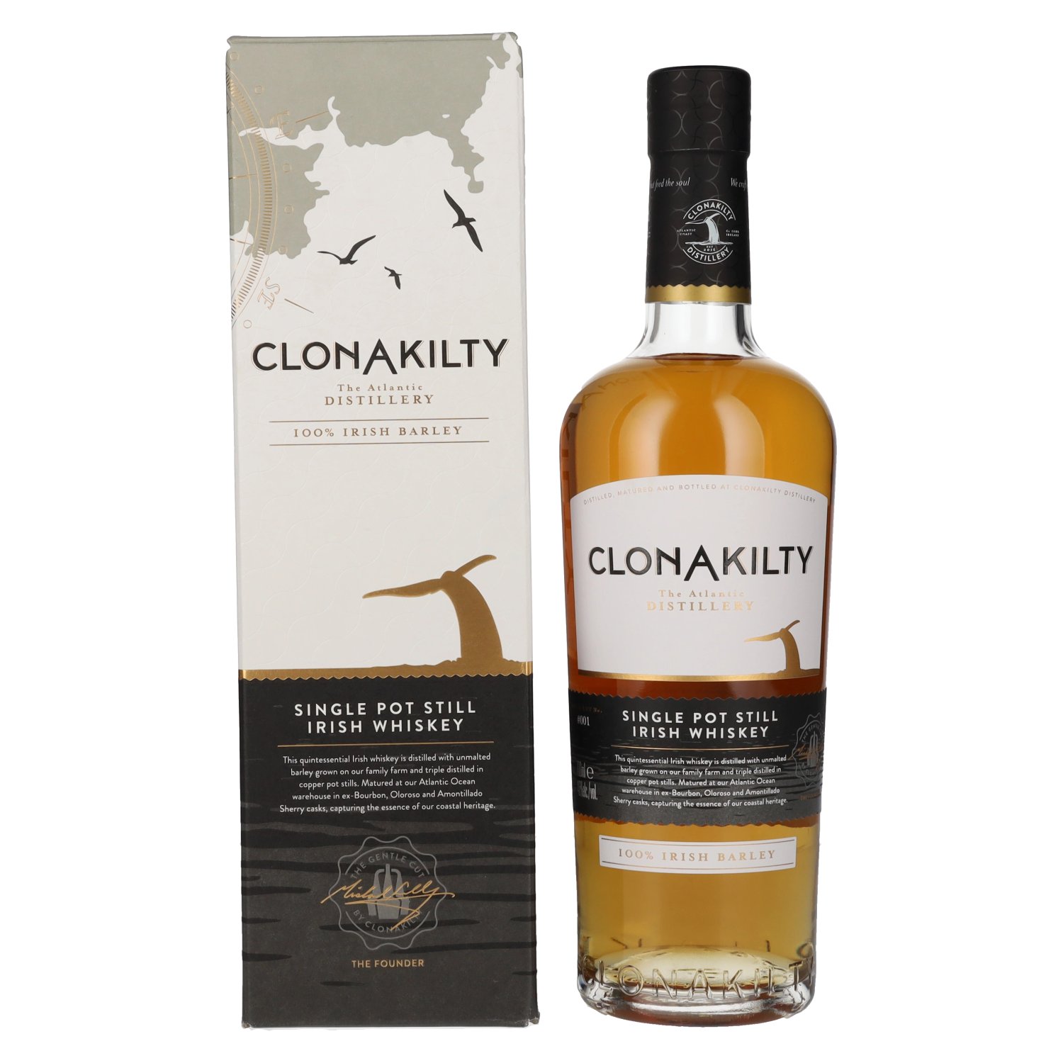 Clonakilty Single Pot Still Irish Whiskey 46% Vol. 0,7l in Geschenkbox