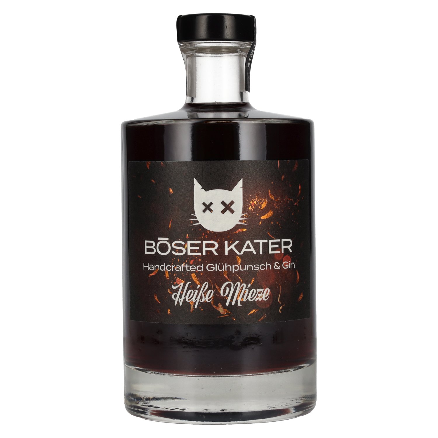 BÖSER KATER Heiße Mieze Handcrafted Glühpunsch & Gin 17% Vol. 0,5l