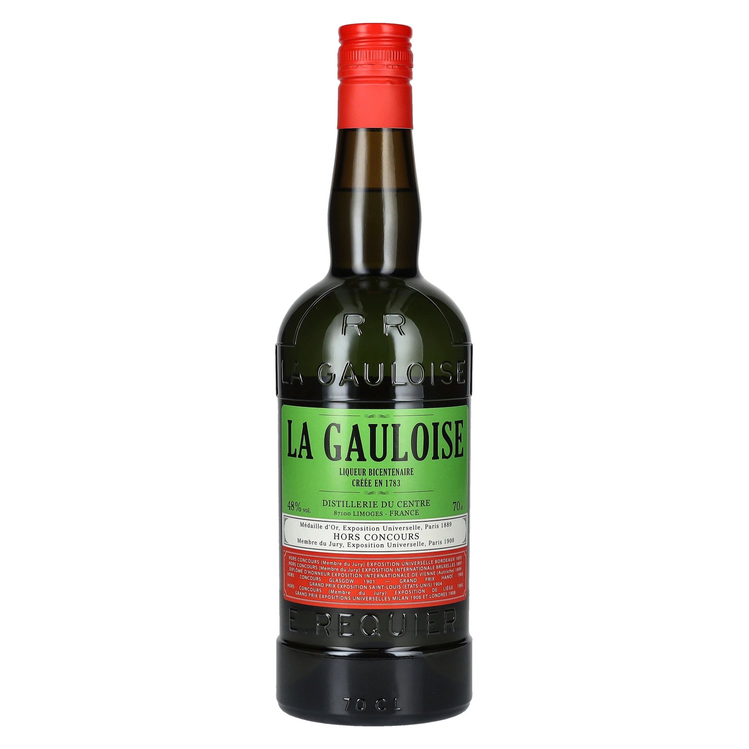 La Gauloise Liqueur Bicentenaire Verte 48% Vol. 0,7l