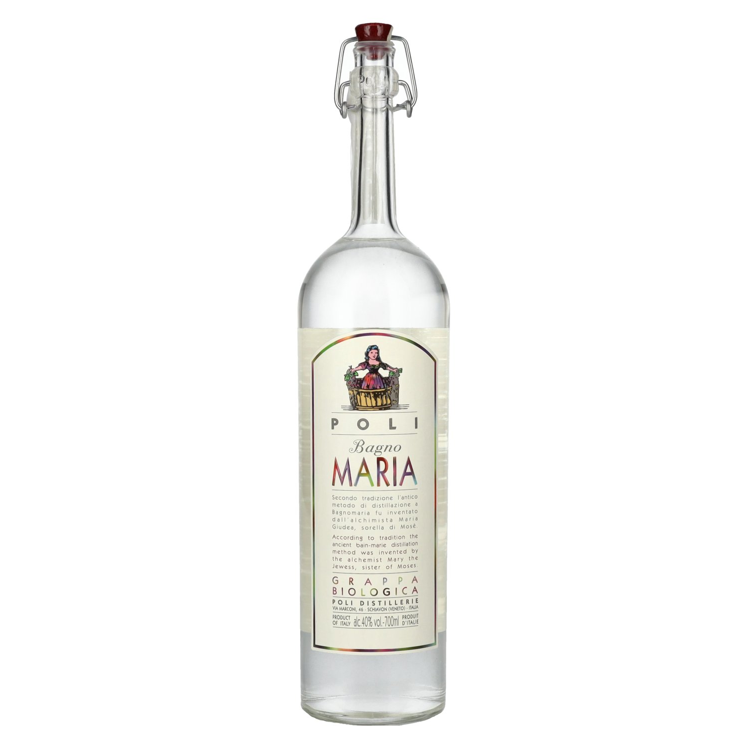 Poli Grappa Bagno Maria Biologica 40% Vol. 0,7l