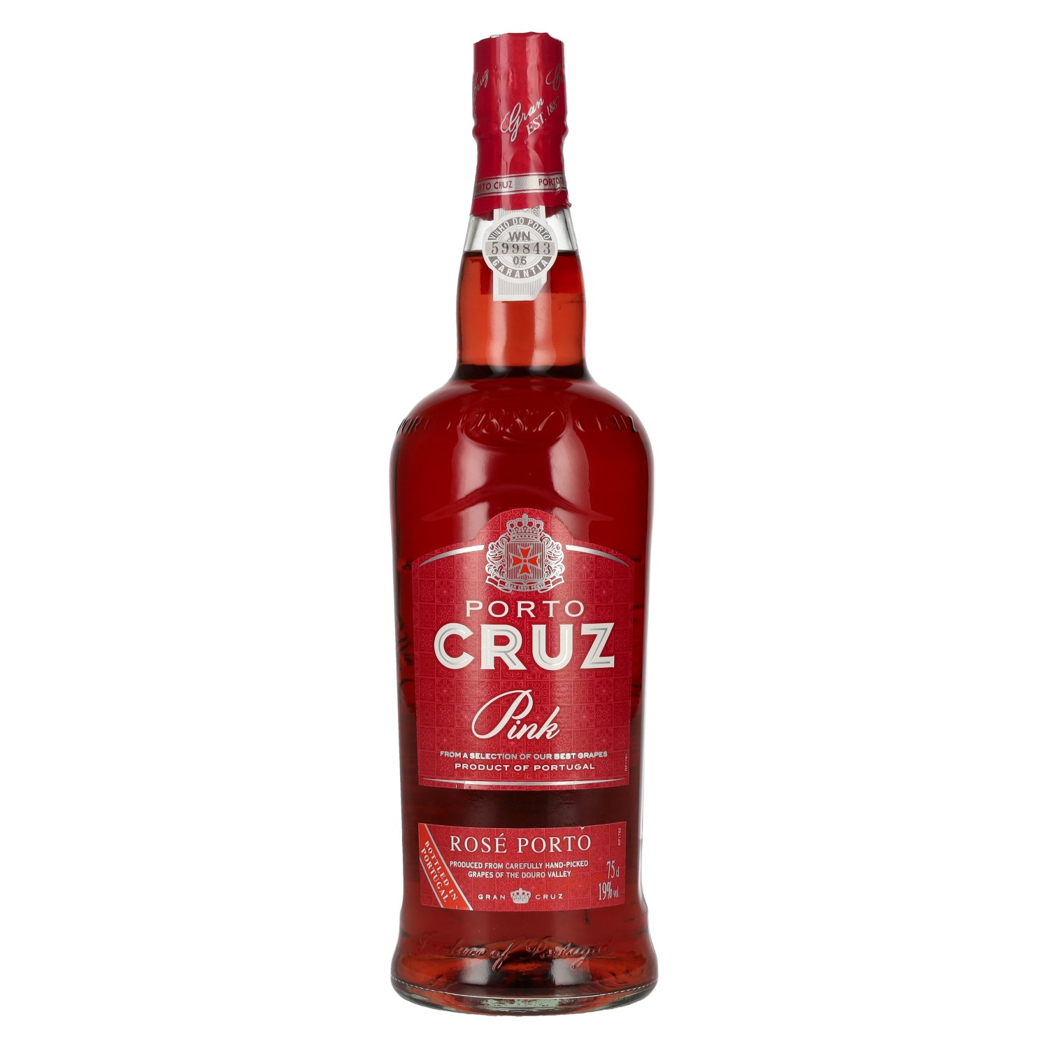 Porto Cruz Pink Rosé Porto 19% Vol. 0,75l