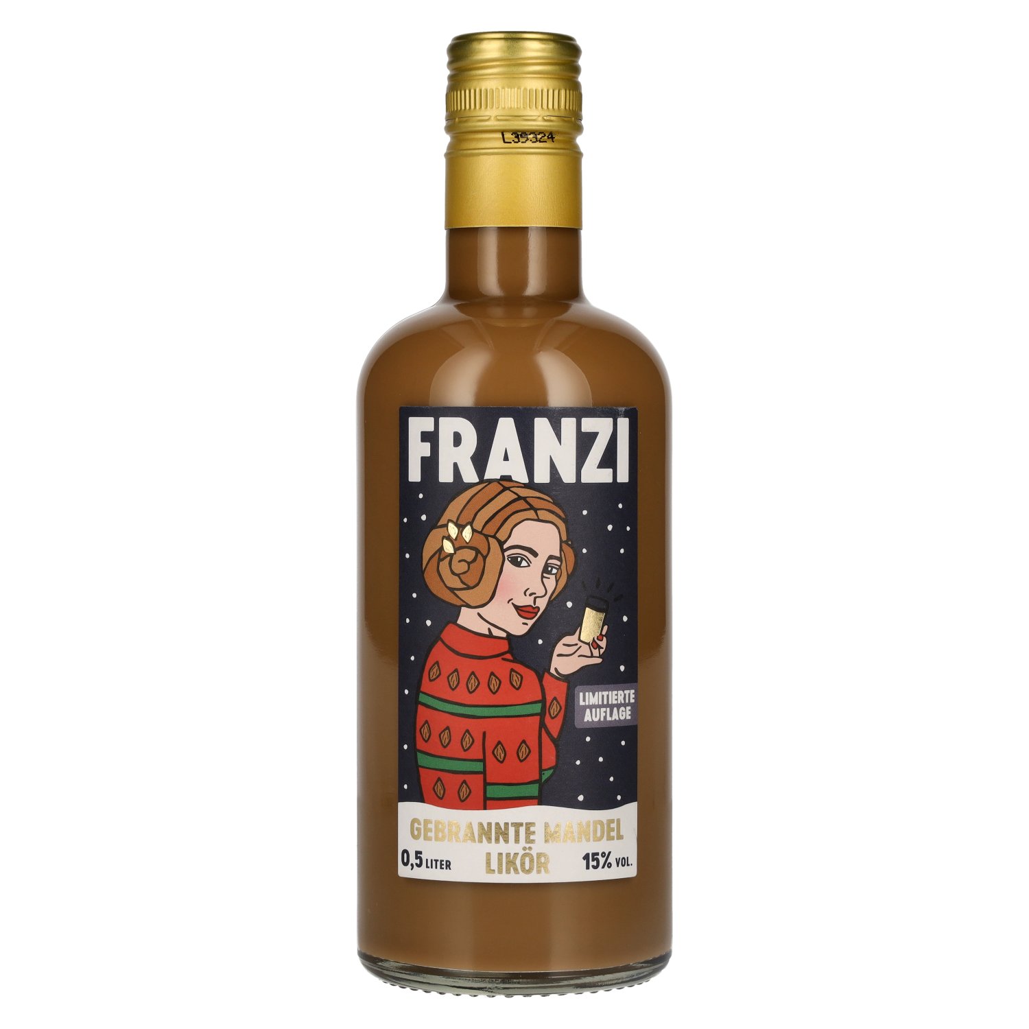Franzi Gebrannte Mandel Likör 15% Vol. 0,5l